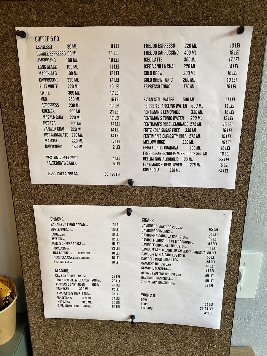 Menu Utopia Coffee Bar-2