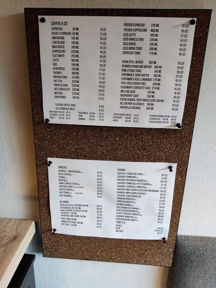 Menu Utopia Coffee Bar-3